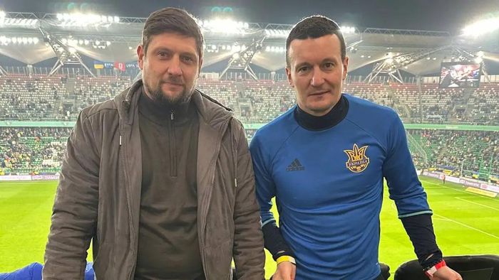 Шевченко сделал эксклюзивный подарок Селезневу и Федецкому во время матча с Исландией (ФОТО)