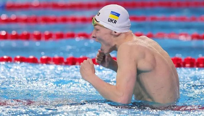 Український плавець Шеремет з двома рекордами став віце-чемпіоном Європи 