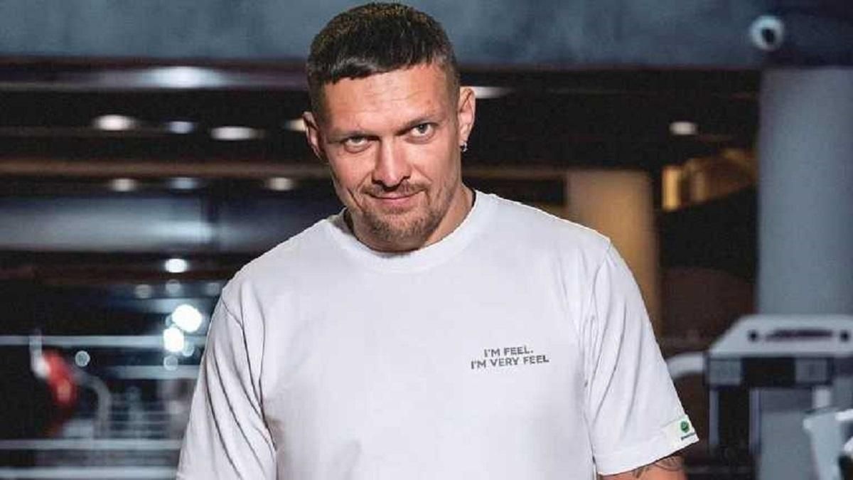 Олександр Усик / фото зі соцмереж Олександр Усик / фото зі соцмереж