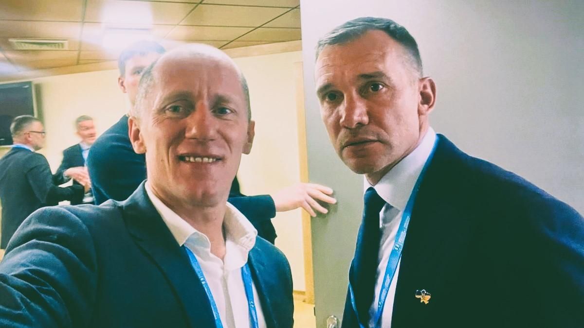 Іван Гешко та Андрій Шевченко / Facebook