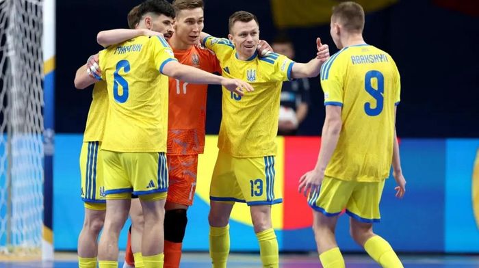 Сборная Украины по футзалу получила арбитров на решающий матч против Чехии на Евро-2026
