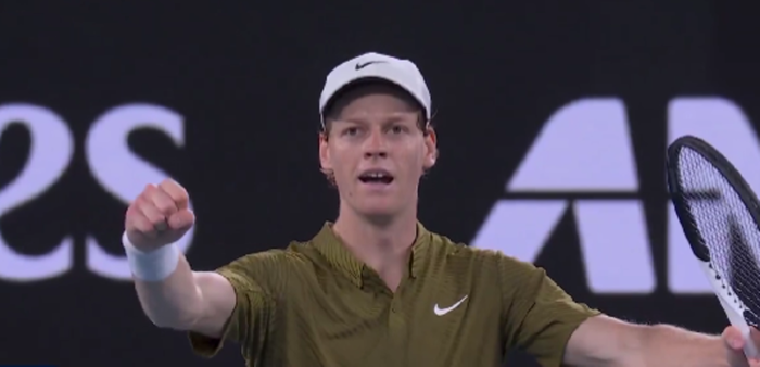 Сіннер розбив сьому ракетку світу і вийшов у півфінал Australian Open – з ким зіграє далі