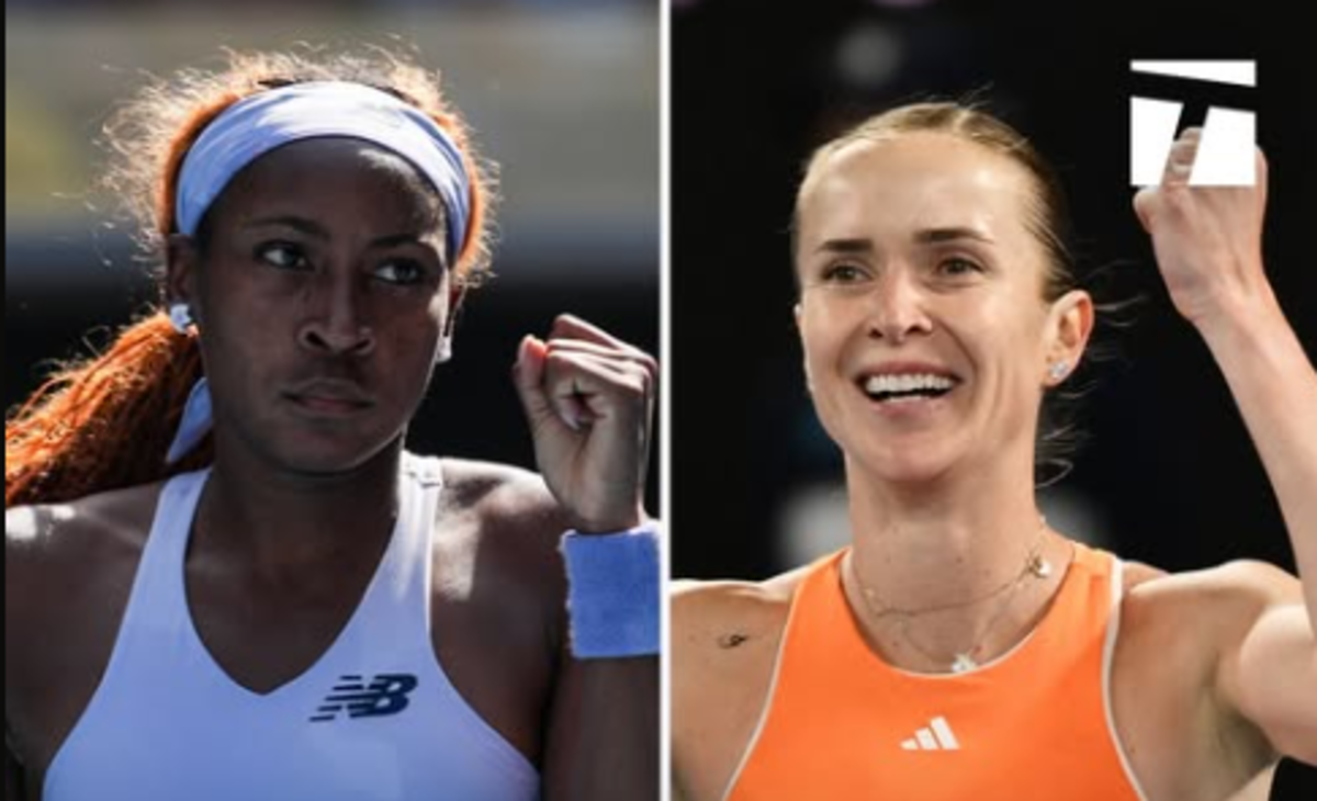Гофф – Світоліна / Фото Tennis Channel  