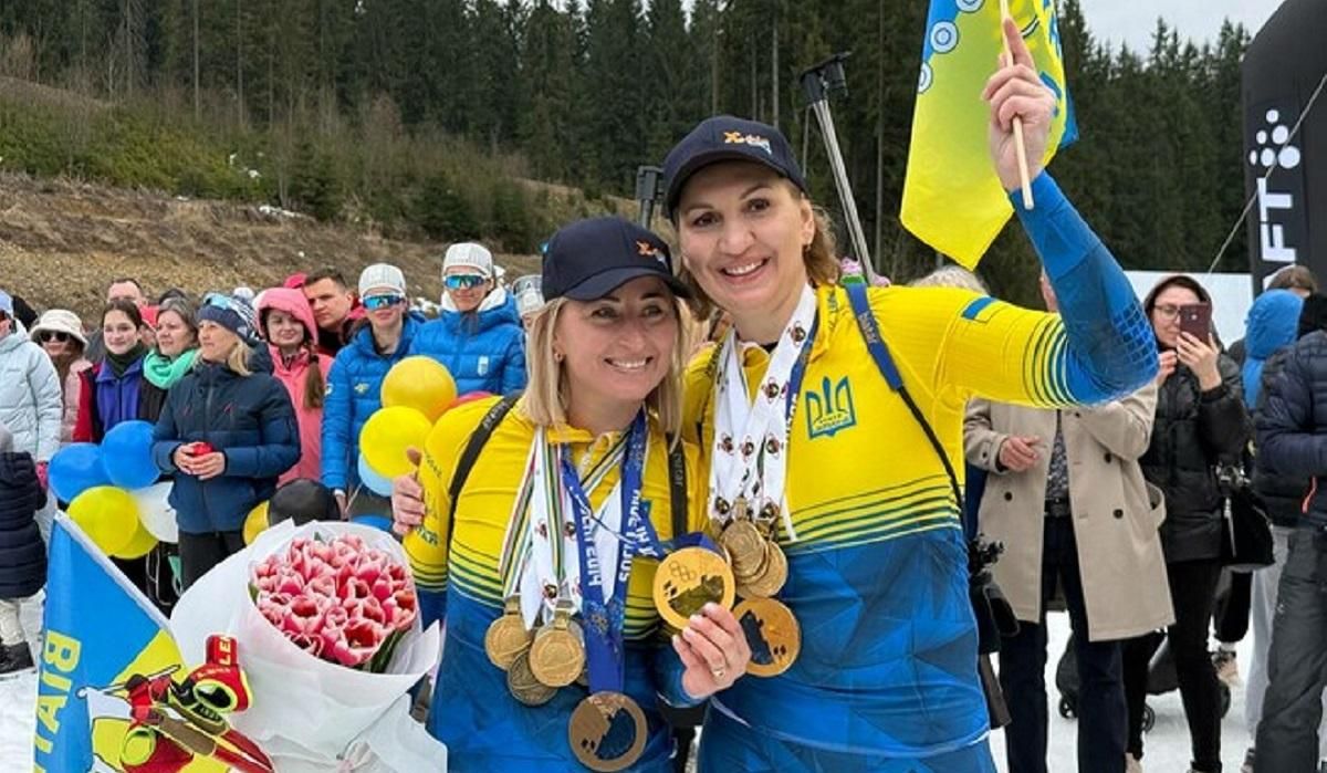 Віта Семеренко та Олена Підгрушна / Федерація біатлону України Віта Семеренко та Олена Підгрушна / Федерація біатлону України