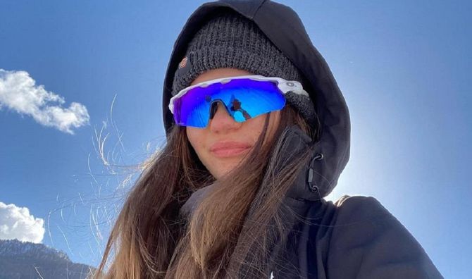 Очаровательная латвийская биатлонистка зажгла на чемпионате мира, но проиграла Меркушиной битву за золото (ФОТО)
