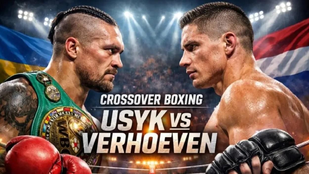 Усик против Верховена / Коллаж CMBoxing