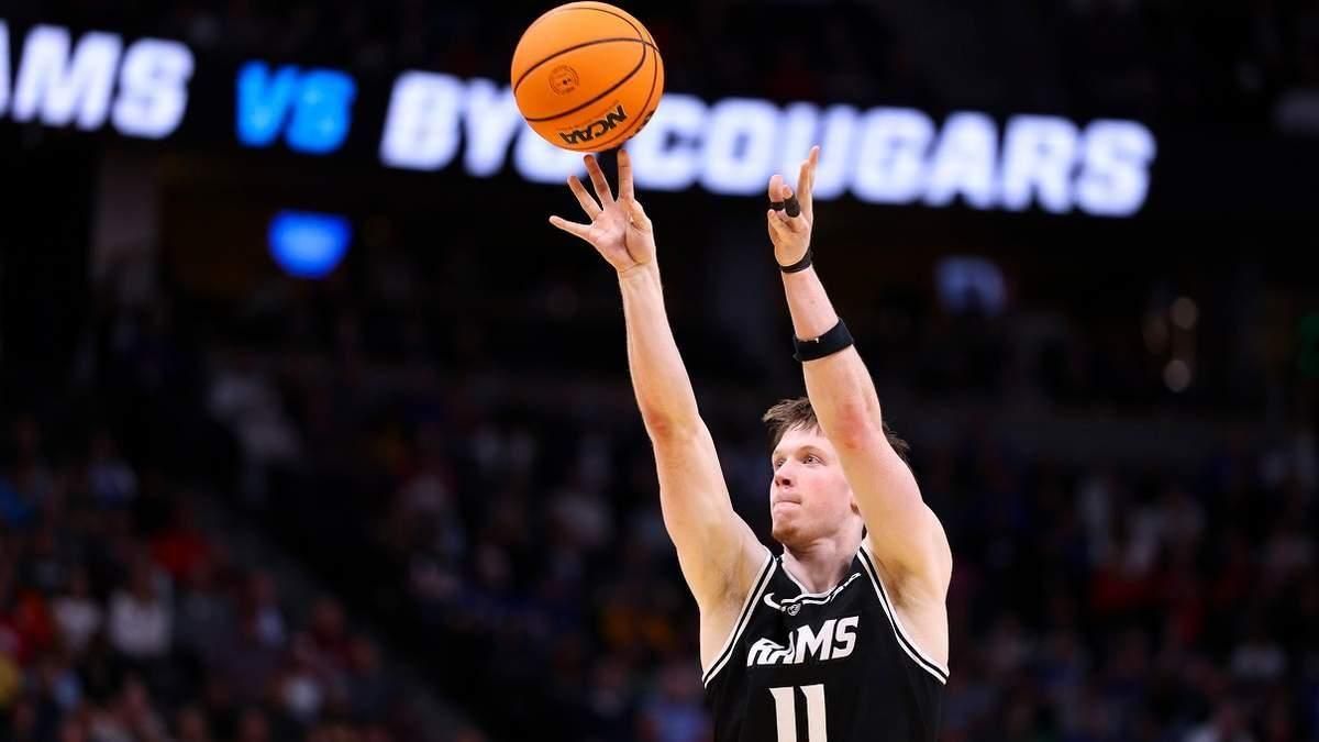 Максим Шульга / Фото Jamie Schwaberow/NCAA Photos via Getty Images Максим Шульга / Фото Jamie Schwaberow/NCAA Photos via Getty Images