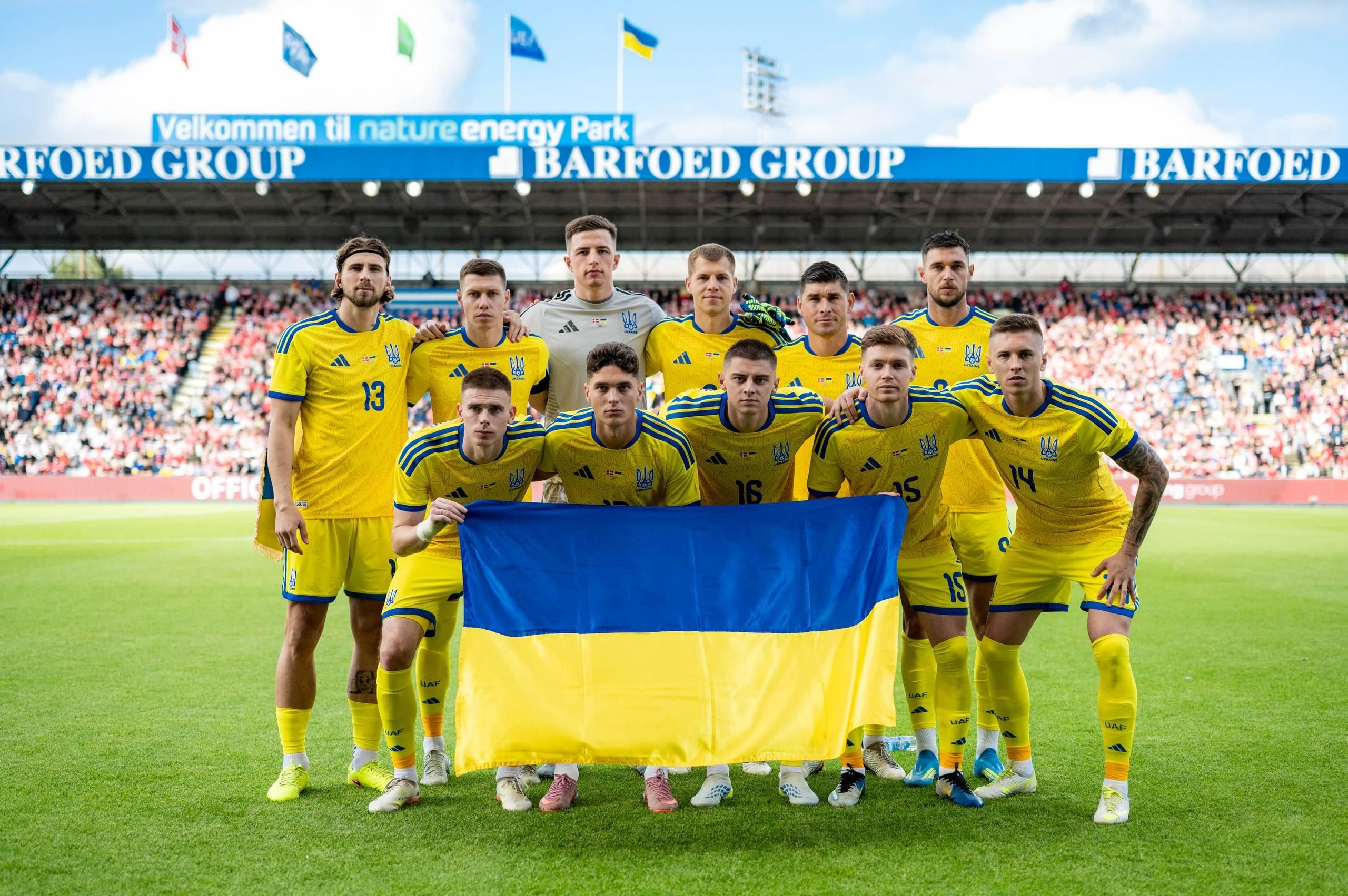 Игроки сборной Украины / Фото УАФ