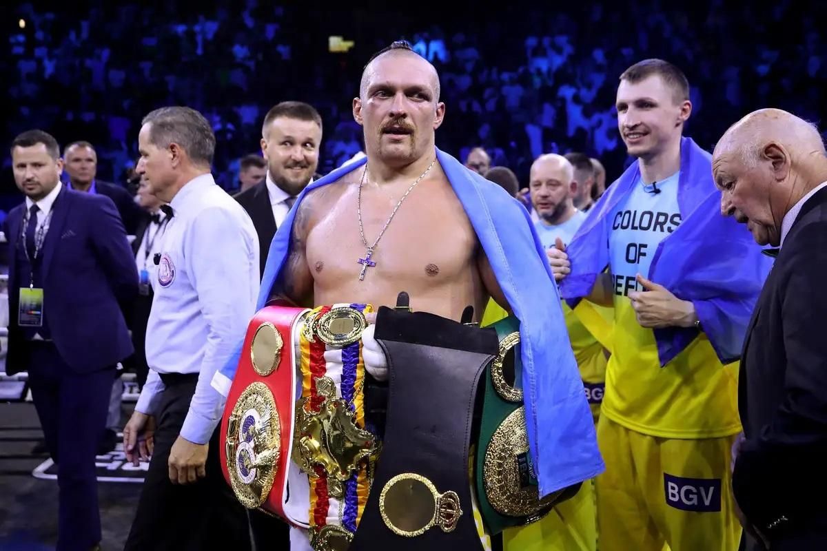 Олександр Усик / фото: Getty images Олександр Усик / фото: Getty images