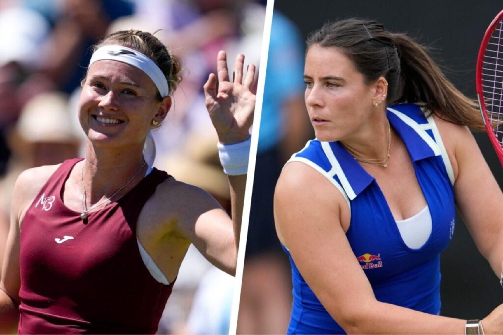Бузкова – Наварро / Колаж WTA Бузкова – Наварро / Колаж WTA