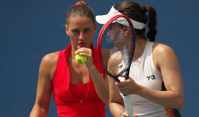Костюк знялася з матчу проти росіянки на US Open у парному розряді