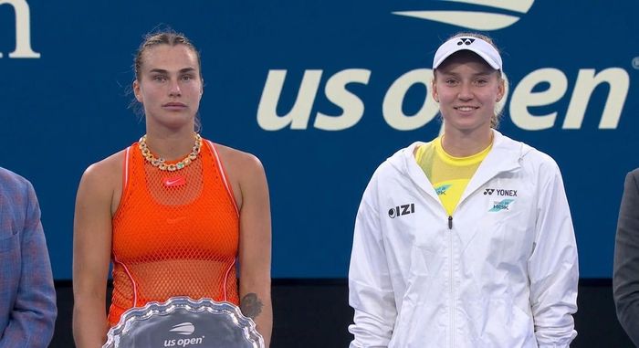 Рибакіна звернулась до Соболенко після її істерики у фіналі US Open: "Я не очікувала"
