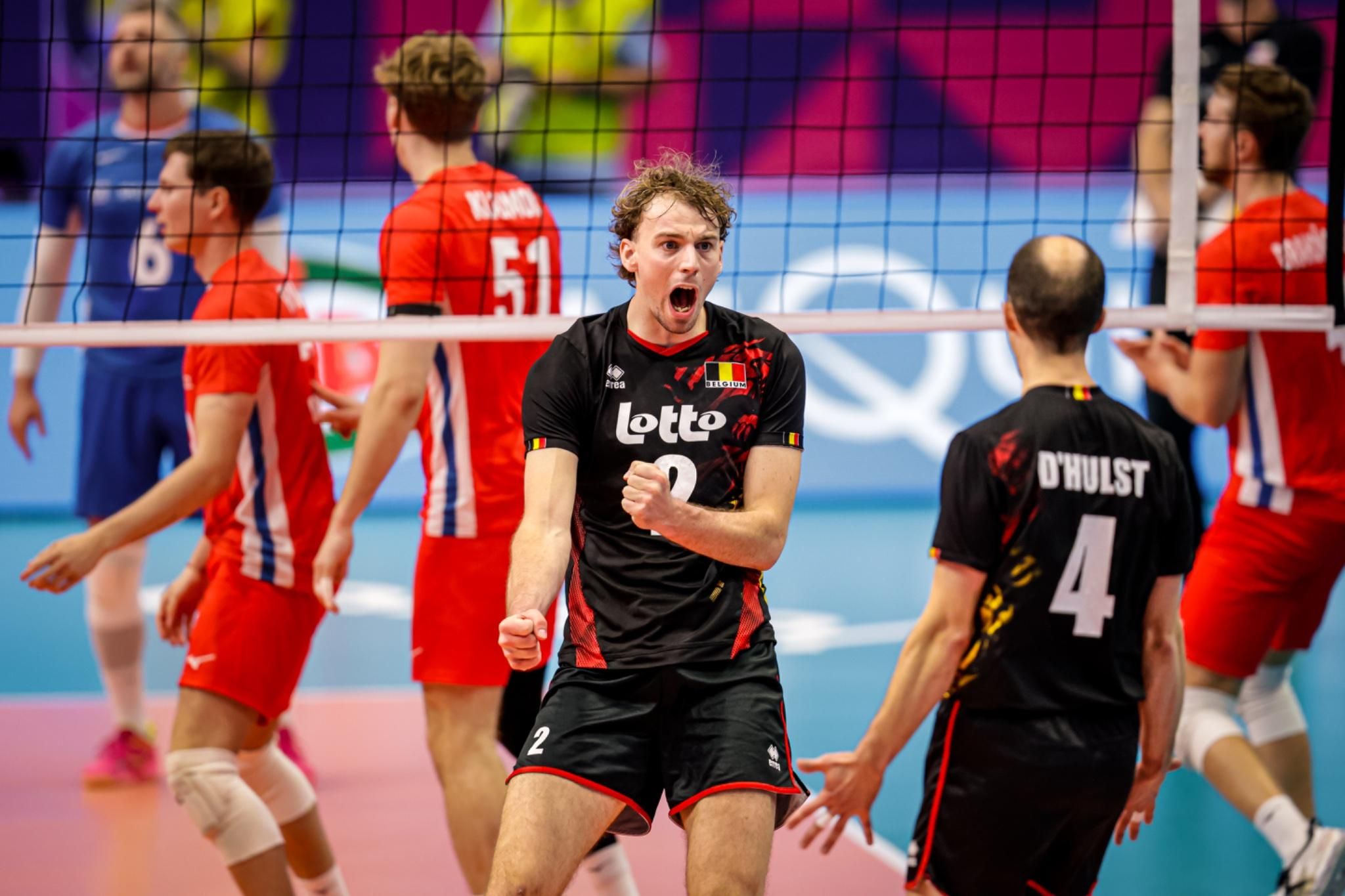 Бельгия – Чехия / Фото European Volleyball Бельгия – Чехия / Фото European Volleyball