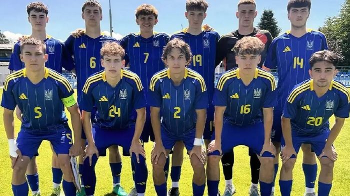 Сборная Украины U-19 под руководством Лужного сыграла вничью с Германией