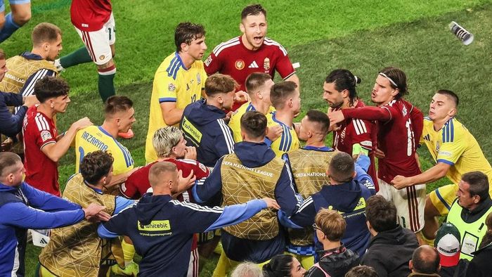 Угорщина – Україна: з'явилось нове відео бійки і конфлікту Циганкова і Собослая